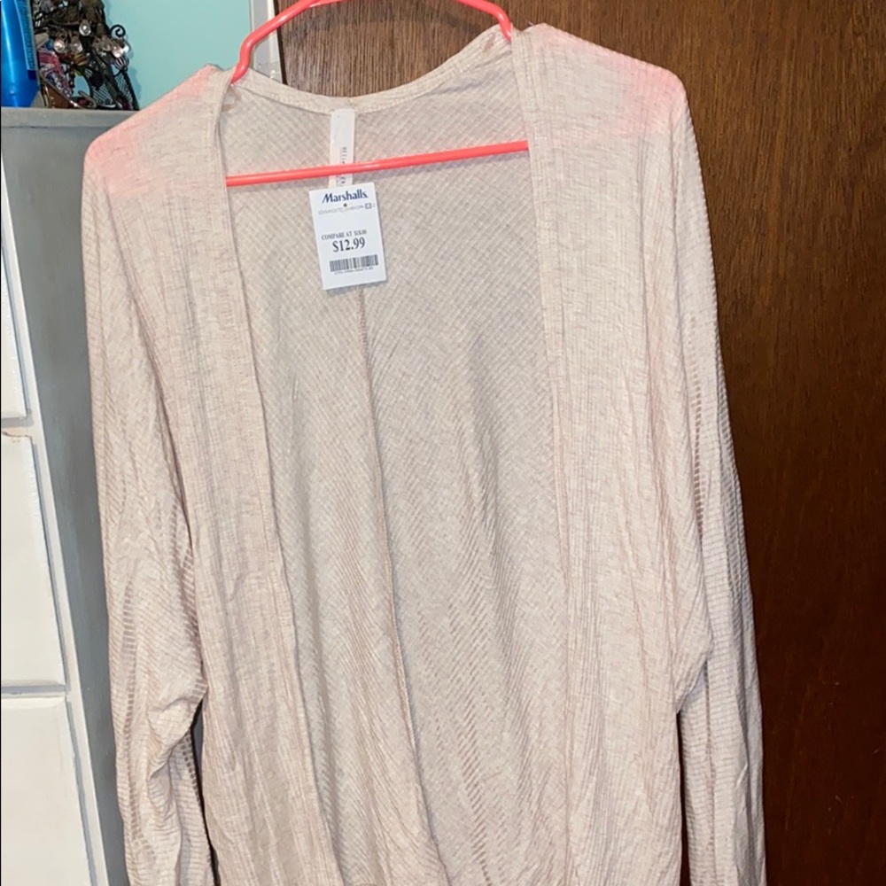 Tan Cardigan